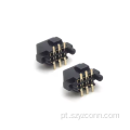 Conector de cabeçalho fêmea de 1,27 mm reto 6P
